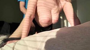 Sexy Roommate Girl Shakes Ass While Riding in Dorm