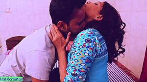 desi cute girl starts dating new boyfriend with rough tight vagina fucking and creampie
