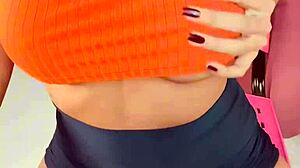 called hot girl over for movie and fucked her pussy