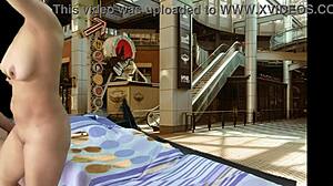 preview of outdoor encounter in shopping mall