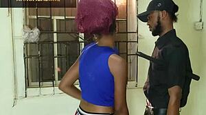 Two Hot Black Teens Feel Punished By Corrupt Officer