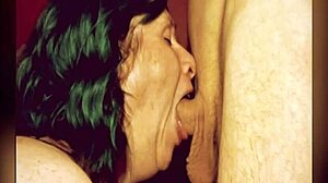 Is the goat swallowing that long cock?