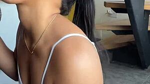 She satisfies her eating bbc with stepbrothers