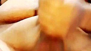 I stroke my cock to release cum in this detailed masturbation session