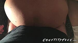 Intense Gangbang Fucking Two Locked Subs With Double Vaginal Penetration!