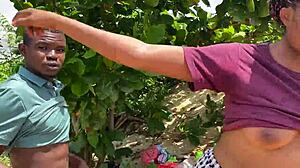 CRAZY OUTDOOR FUCK in LAGOS Lagoon!