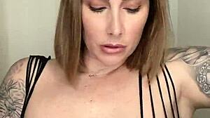 Paige in Fishnets, 'Want to See Me Take Big Black Dildo?'