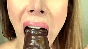 Paige in Fishnets, 'Want to See Me Take Big Black Dildo?'