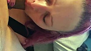 Blonde Milf Sucks Small Cock Handjob