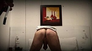 Hardcore femdom session in progress