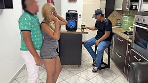 lent girlfriend to friend for dance but he rubs dick on reggaeton