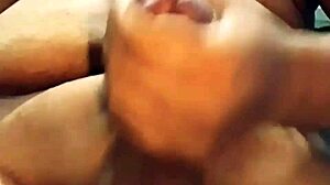 I stroke my cock to release cum in this detailed masturbation session