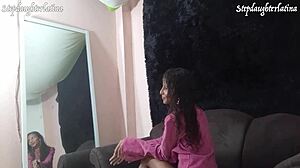 Friends and I fuck stepdaddy's ass intensely.