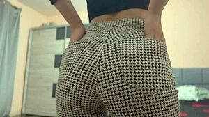 big ass latina fingering pussy in tight pants?