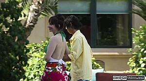 That's My Boy, Lick Your Stepmommy's Shaved Pussy Before Fucking It Deep