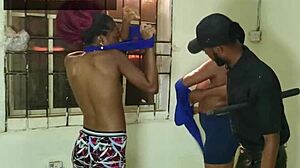 Two Hot Black Teens Feel Punished By Corrupt Officer