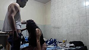 Mature Milf Teases Big Cock With Blowjob Ball Licking After Birthday Party Homemade