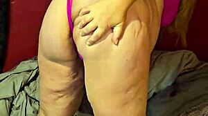 Pregnant Milf Strips Revealing Tender Nipples