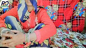 desi bhabhi moans during massage and breastfeeds brother-in-law for sex