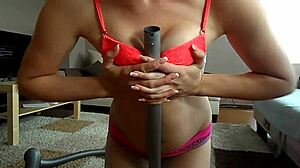 Sophie Plays at Home and Gets Naked at the End