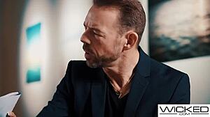 lia lin learns about painting and gets fucked by her tutor