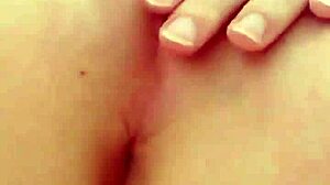 i'm a cute young blonde showing off in amateur video