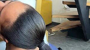 She satisfies her eating bbc with stepbrothers