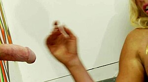 Michelle thorne plays a popstar who sucks dick through a gloryhole