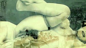 Vintage Taboo babička Fanny foursome orgie zábava