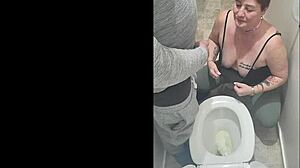 Rank amateur tries toilet piss video but it goes wrong in dirty slutty ways every time