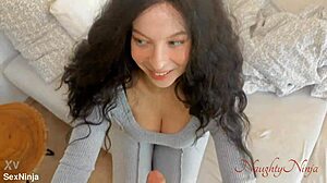 Step-mom helps me with my viagra boner by fucking my monster cock