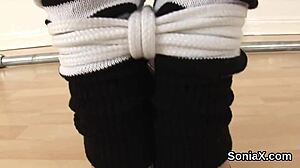 Cheating british mature gill ellis reveals oversized globes