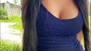 Beautiful Venezuelan Accepts Money for Public Fuck in Dorm Room Close-Up