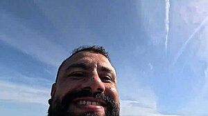 Humiliating Public Beach Fuck With Old Couple And Cuckold Pornstar