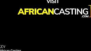 Black milf with huge tits gets ass fucked by big white cock