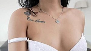 Skinny Brunette Student Alice Becker Gives Blowjob and Takes Anal Cumshot in Curitiba