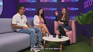 hey, check out this hot milf colombiana estella osorio banging a shy chico in that xxxfollow sessions podcast with dani ortiz 🔥