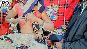 desi bhabhi moans during massage and breastfeeds brother-in-law for sex