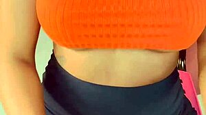 called hot girl over for movie and fucked her pussy