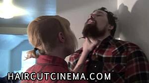 Haircut Cinema Female Domination Spanking Bondage