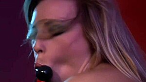 Orgy Latex Anal Ball Fishnet Stocking High Heels