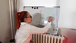 Damn, I Hooked Up with My Sexy Redhead Teacher and Rode Her Rough!