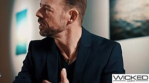 lia lin learns about painting and gets fucked by her tutor