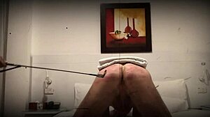 Hardcore femdom session in progress