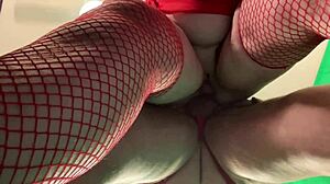 Granny Carmen's Doggy And Missionary Creampie Double Fuck Pov