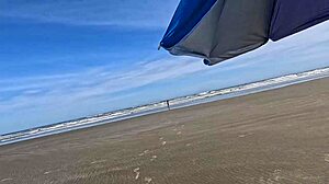 Humiliating Public Beach Fuck With Old Couple And Cuckold Pornstar