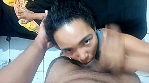 Can This Naughty Brunette Handle Anal On Our Tinder Date? She Gives Amazing Blowjob!