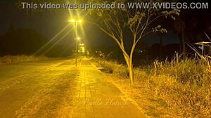 Paolla Hotwife Teaches Street Sex to Cuckold Husband