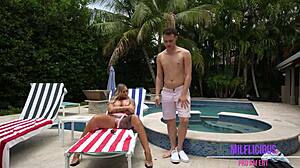 milf caught fucking busty stepmom stephanie love!