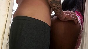 She ate his ass in bathroom at dawn halloween.